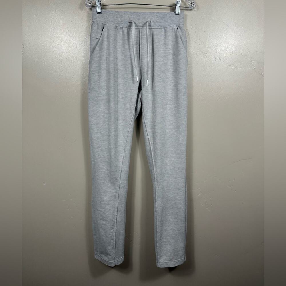 Lululemon City Sweat Pant 31" Heathered Ultra Light Grey / Sea Salt Jogger Small